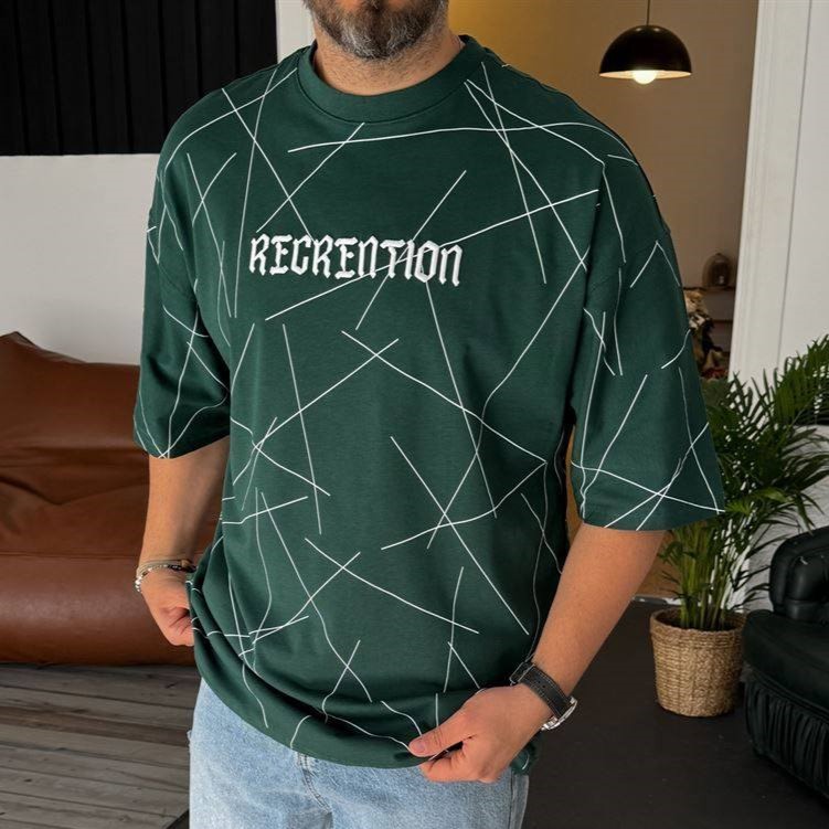 RECRENTION  Drop Shoulder T-shirt